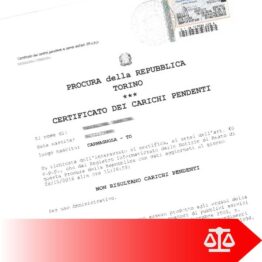 Certificato Carichi Pendenti Procura