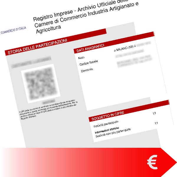 Visura Partecipazioni Societarie