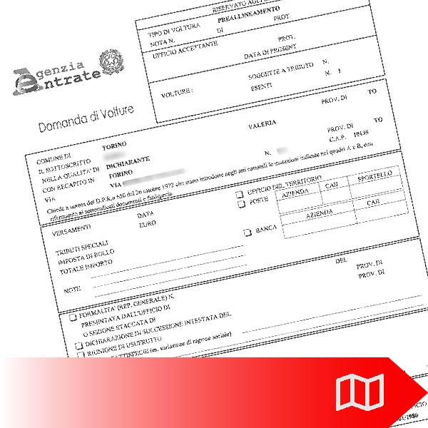 Correzioni dati catastali