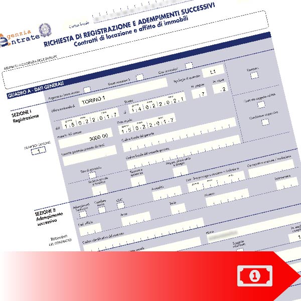 Registrazione Contratto Affitto Telematico